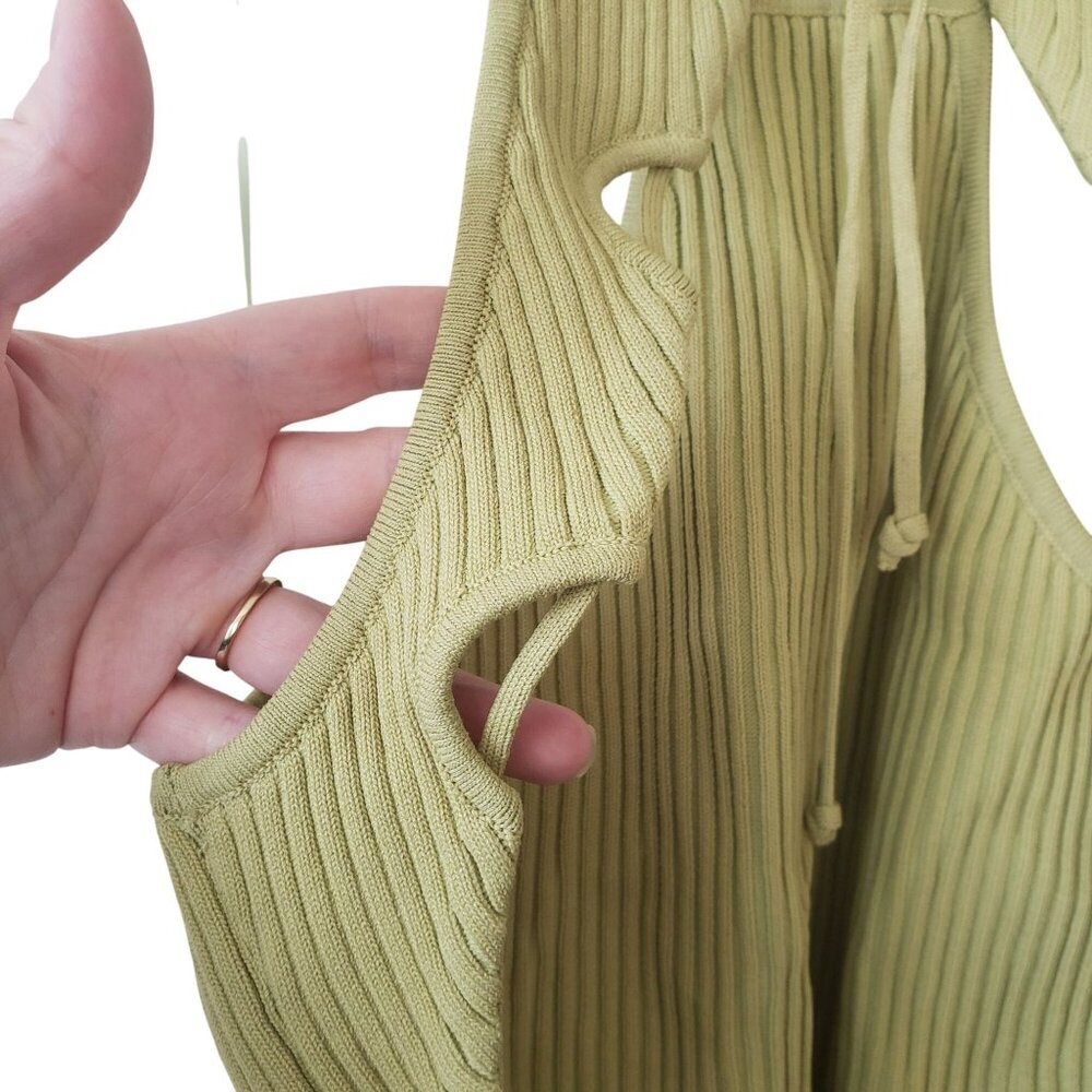 Significant Other Pistachio Green Knit Midi Dress Spring Revolve Australian - Picture 9 of 15
